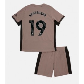 Tottenham Hotspur Ryan Sessegnon #19 Tredje Kläder Barn 2023-24 Kortärmad (+ Korta byxor)